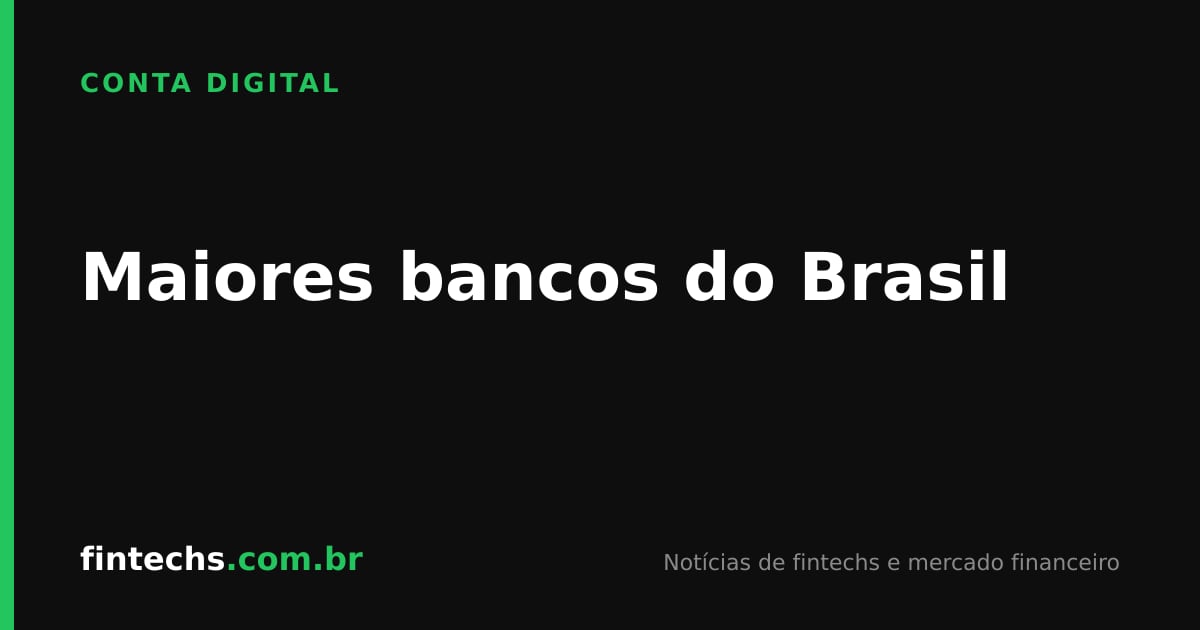 Maiores bancos do Brasil